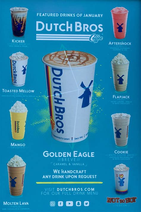 dutch bros coffee menu|coffee strong form dutch bros.